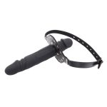 Double-Cock Dildo Penis Mouth Gag - Image 8