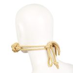 Hemp Rope Bone Mouth Gag - Image 8