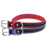 Padded Contrast Leather Collars - Image 9