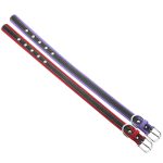 Padded Contrast Leather Collars - Image 11