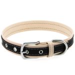 Padded Contrast Leather Collars - Image 2