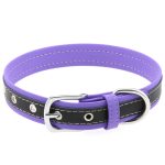 Padded Contrast Leather Collars - Image 5