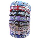 Lattice Stitching Leather Collars - Image 7