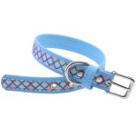 Lattice Stitching Leather Collars - Image 10
