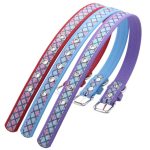 Lattice Stitching Leather Collars - Image 11