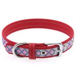 Lattice Stitching Leather Collars - Image 14