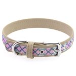 Lattice Stitching Leather Collars - Image 2