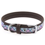 Lattice Stitching Leather Collars - Image 4