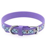 Lattice Stitching Leather Collars - Image 5