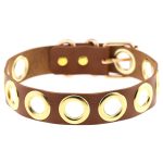 Gold Circle Neck Necklace - Image 11