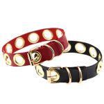 Gold Circle Neck Necklace - Image 16