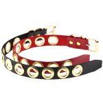 Gold Circle Neck Necklace - Image 17