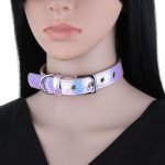 Magic Laser Fish Scale Punk Collar - Image 6