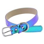 Magic Laser Fish Scale Punk Collar - Image 2