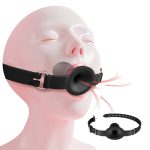 Silicone Harness Hollow Ball Gag - Image 6
