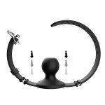 Silicone Harness Hollow Ball Gag - Image 7