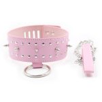 O Ring Neck Collar with Spikes - Image 7