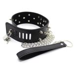 Collar Lockable With  Full Spikes - Image 2