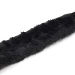 Fur Lined Bondage Slave Collar - Image 2