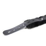 Fur Lined Bondage Slave Collar - Image 4