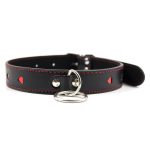 Red Heart O Ring Collar - Image 3