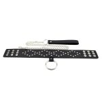 O Ring Prismatic Nail Ultimate Bondage Collar - Image 3