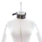 Leopard Bondage Collar - Image 2