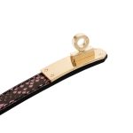 Snake Skin Punk Collar Or Wrist Cuff - Image 3