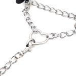 Heart Ring Metal Chain Collar - Image 5