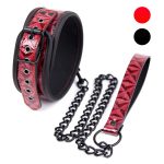 Crocodile Collar With Metal Chain - Image 6