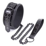 Crocodile Collar With Metal Chain - Image 7