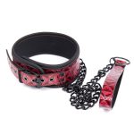 Crocodile Collar With Metal Chain - Image 8