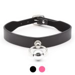 Pin Buckle Neck Collar With Bell - Image 6