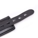 Black Binding Red Lined Neck Collar