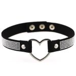 Rhinestone Collar With Heart - Image 14