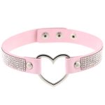 Rhinestone Collar With Heart - Image 16