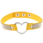 Rhinestone Collar With Heart - Image 2