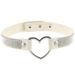Rhinestone Collar With Heart - Image 3