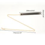 Exquisite Leather Neck Collar With Bow - Image 5