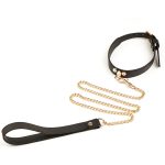 Exquisite Leather Neck Collar With Lead - Image 7