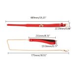 Exquisite Leather Neck Collar With Lead - Image 4