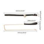 Exquisite Leather Big O Ring Collar - Image 2