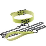 Colorful O Ring Punk Collars With Lead - Image 15