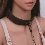 Vintage Pull-Up Real Leather Collar - Image 6