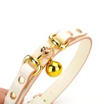 Cowhide Collar With Bell - Image 4