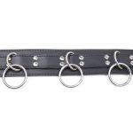 Fetish 3 Ring Slave Collar - Image 4