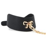 Bow Tie Golden Leash Collar - Image 10
