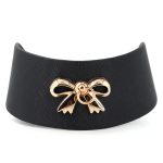 Bow Tie Golden Leash Collar - Image 11