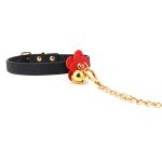 Flower Collar With Bell