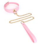 Barbie Pink Leather Neck Collar - Image 6